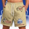 North Melbourne Kangaroos AFL x Great Northern Beer Short Pants Custom Name Gifts For Fans - Limited Edition