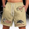 Penrith Panthers NRL x Great Northern Beer Short Pants Custom Name Gifts For Fans - Limited Edition