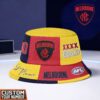 Melbourne Demons AFL x XXXX Gold Beer Bucket Hat For Fans - Limited Edition