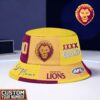 Brisbane Lions AFL x XXXX Gold Beer Bucket Hat For Fans - Limited Edition