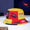 Adelaide Crows AFL x XXXX Gold Beer Bucket Hat For Fans - Limited Edition