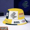 Carlton Blues AFL x XXXX Gold Beer Bucket Hat For Fans - Limited Edition