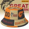 GWS Giants AFL x Great Northern Beer Bucket Hat For Fans - Limited Edition