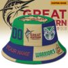New Zealand Warriors NRL x Great Northern Beer Bucket Hat For Fans - Limited Edition