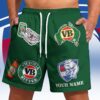 Western Bulldogs AFL x Victoria Bitter Short Pants Custom Name Gifts For Fans - Limited Edition