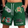 Penrith Panthers NRL x Victoria Bitter Short Pants Custom Name Gifts For Fans - Limited Edition