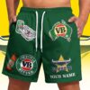 North QLD Cowboys NRL x Victoria Bitter Short Pants Custom Name Gifts For Fans - Limited Edition