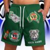 Canterbury Bulldogs NRL x Victoria Bitter Short Pants Custom Name Gifts For Fans - Limited Edition