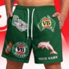 The Dolphins NRL x Victoria Bitter Short Pants Custom Name Gifts For Fans - Limited Edition