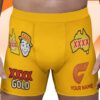 GWS Giants AFL x XXXX Gold x AFL Men's Boxer Brief Custom Name Gifts For Fans - Limited Edition