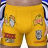 Canterbury Bulldogs NRL x XXXX Gold Men's Boxer Brief Custom Name Gifts For Fans - Limited Edition