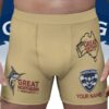 Geelong Cats AFL x Great Northern Beer Men's Boxer Brief Custom Name Gifts For Fans - Limited Edition