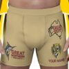 Richmond Tigers AFL x Great Northern Beer Men's Boxer Brief Custom Name Gifts For Fans - Limited Edition