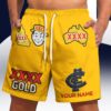 Carlton Blues AFL x XXXX Gold Short Pants Personalized Gifts For Fans - Limited Edition