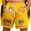 Richmond Tigers AFL x XXXX Gold Short Pants Personalized Gifts For Fans - Limited Edition