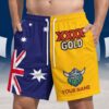 Canberra Raiders NRL x XXXX Gold Australia Flag Short Pants Personalized Gifts For Fans - Limited Edition