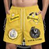 Collingwood Magpies AFL x Bundaberg Rum Short Pants Personalized Gifts For Fans - Limited Edition