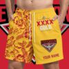 Essendon Bombers AFL x XXXX Gold Short Pants Personalized Gifts For Fans - Limited Edition