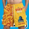 Gold Coast Titans NRL XXXX Gold Short Pants Personalized Gifts For Fans - Limited Edition
