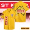 St Kilda Saints AFL x XXXX Gold Hawaiian Shirts Personalized Gifts For Fans - Limited Edition