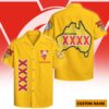 Sydney Swans AFL x XXXX Gold Hawaiian Shirts Personalized Gifts For Fans - Limited Edition