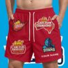 Gold Coast Titans NRL x Carlton Draught Short Pants Personalized Gifts For Fans - Limited Edition