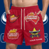 North QLD Cowboys NRL x Carlton Draught Short Pants Personalized Gifts For Fans - Limited Edition