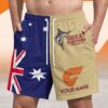 GWS Giants AFL x Great Northern Australia Flag Short Pants Personalized Gifts For Fans - Limited Edition