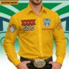 New Zealand Warriors NRL x XXXX Gold Men's Long-Sleeve Button Shirt Custom Name Gifts For Fans - Limited Edition