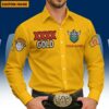 Canberra Raiders NRL x XXXX Gold Men's Long-Sleeve Button Shirt Custom Name Gifts For Fans - Limited Edition