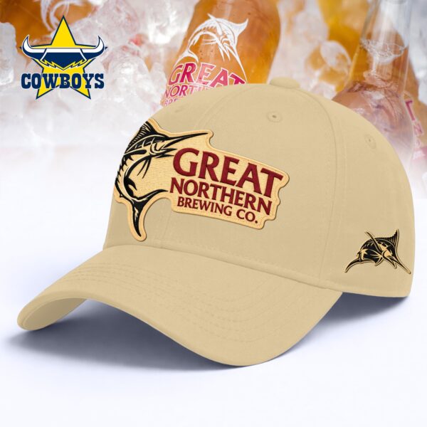 North QLD Cowboys NRL x Great Northern Beer Classic Cap Personalized Gifts For Fans - Limited Edition