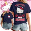 Melbourne Demons AFL x Hello Kitty T Shirt Personalized Gifts For Fans - Limited Edition