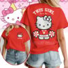 Sydney Swans AFL x Hello Kitty T Shirt Personalized Gifts For Fans - Limited Edition