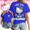 Canterbury Bulldogs NRL x Hello Kitty T Shirt Personalized Gifts For Fans - Limited Edition