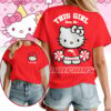 The Dolphins NRL x Hello Kitty T Shirt Personalized Gifts For Fans - Limited Edition