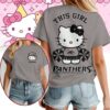 Penrith Panthers NRL x Hello Kitty T Shirt Personalized Gifts For Fans - Limited Edition
