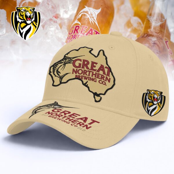Richmond Tigers AFL x Great Northern Beer Classic Cap Custom Name Gifts For Fans - Limited Edition