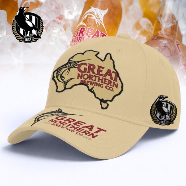 Collingwood Magpies AFL x Great Northern Beer Classic Cap Custom Name Gifts For Fans - Limited Edition