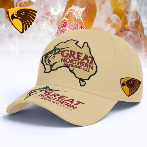 Hawthorn Hawks AFL x Great Northern Beer Classic Cap Custom Name Gifts For Fans - Limited Edition