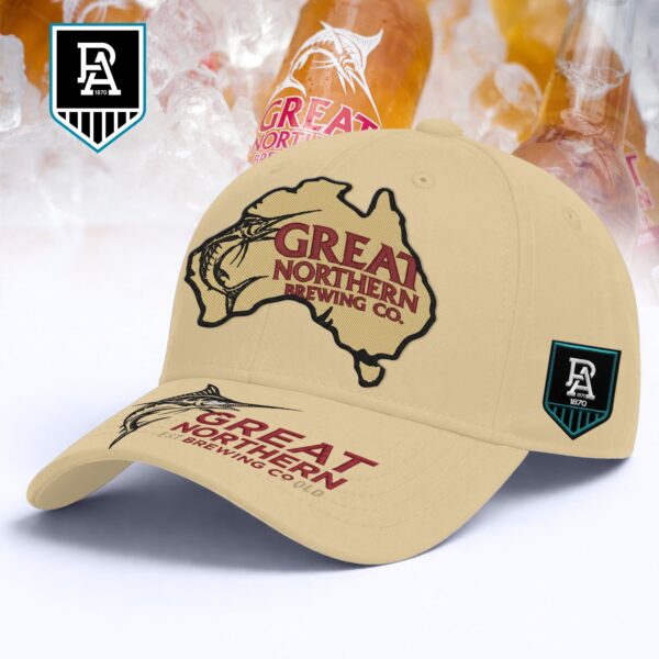 Port Adelaide Power AFL x Great Northern Beer Classic Cap Custom Name Gifts For Fans - Limited Edition