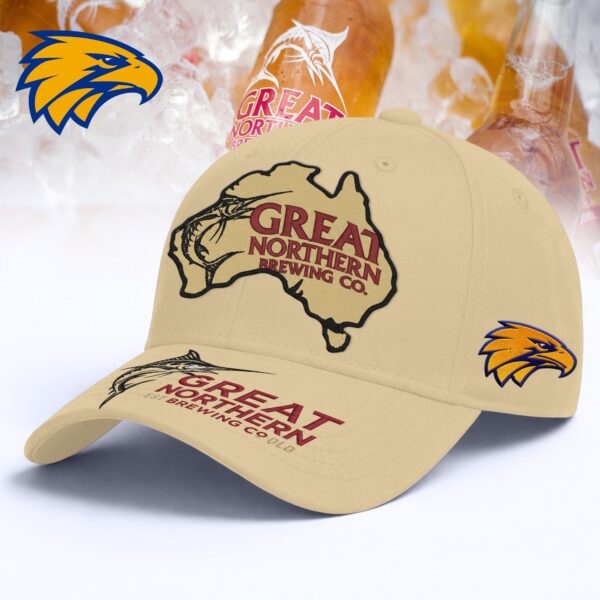West Coast Eagles AFL x Great Northern Beer Classic Cap Custom Name Gifts For Fans - Limited Edition