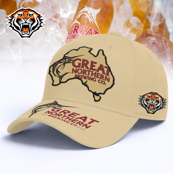 Wests Tigers NRL x Great Northern Beer Classic Cap Custom Name Gifts For Fans - Limited Edition