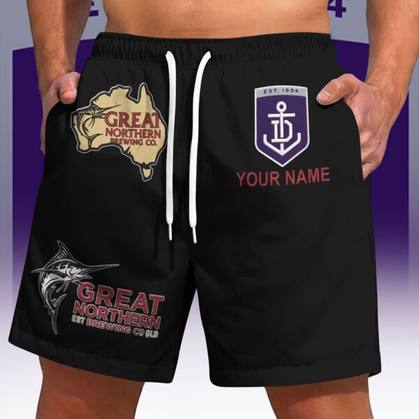 Fremantle Dockers AFL x Great Northern Beer Short Pants Personalized Gifts For Fans - Limited Edition