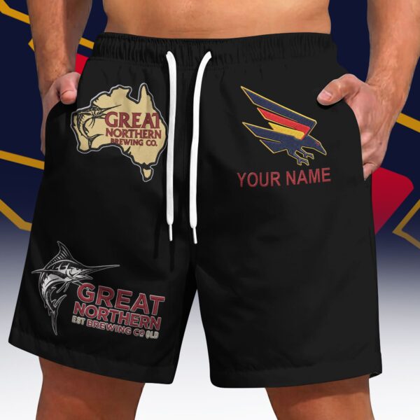 Adelaide Crows AFL x Great Northern Beer Short Pants Personalized Gifts For Fans - Limited Edition