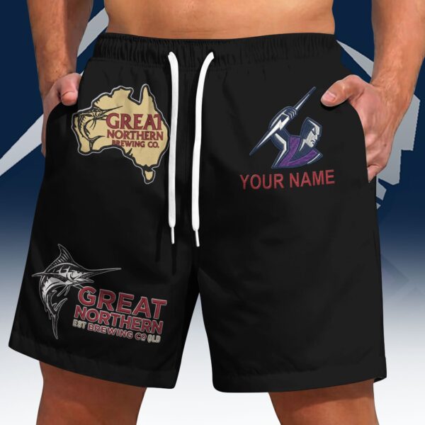 Melbourne Storm NRL x Great Northern Beer Short Pants Personalized Gifts For Fans - Limited Edition