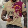 Brisbane Broncos NRL x Great Northern Beer T Shirt Custom Name Gifts For Fans - Limited Edition