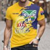 New Zealand Warriors NRL x XXXX Gold Beer Custom Name T Shirt Gift For Fans - Limited Edition