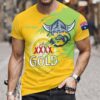 Canberra Raiders NRL x XXXX Gold Beer Custom Name T Shirt Gift For Fans - Limited Edition