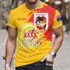 St. George Dragons NRL x XXXX Gold Beer Custom Name T Shirt Gift For Fans - Limited Edition