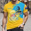 Gold Coast Titans NRL x XXXX Gold Beer Custom Name T Shirt Gift For Fans - Limited Edition